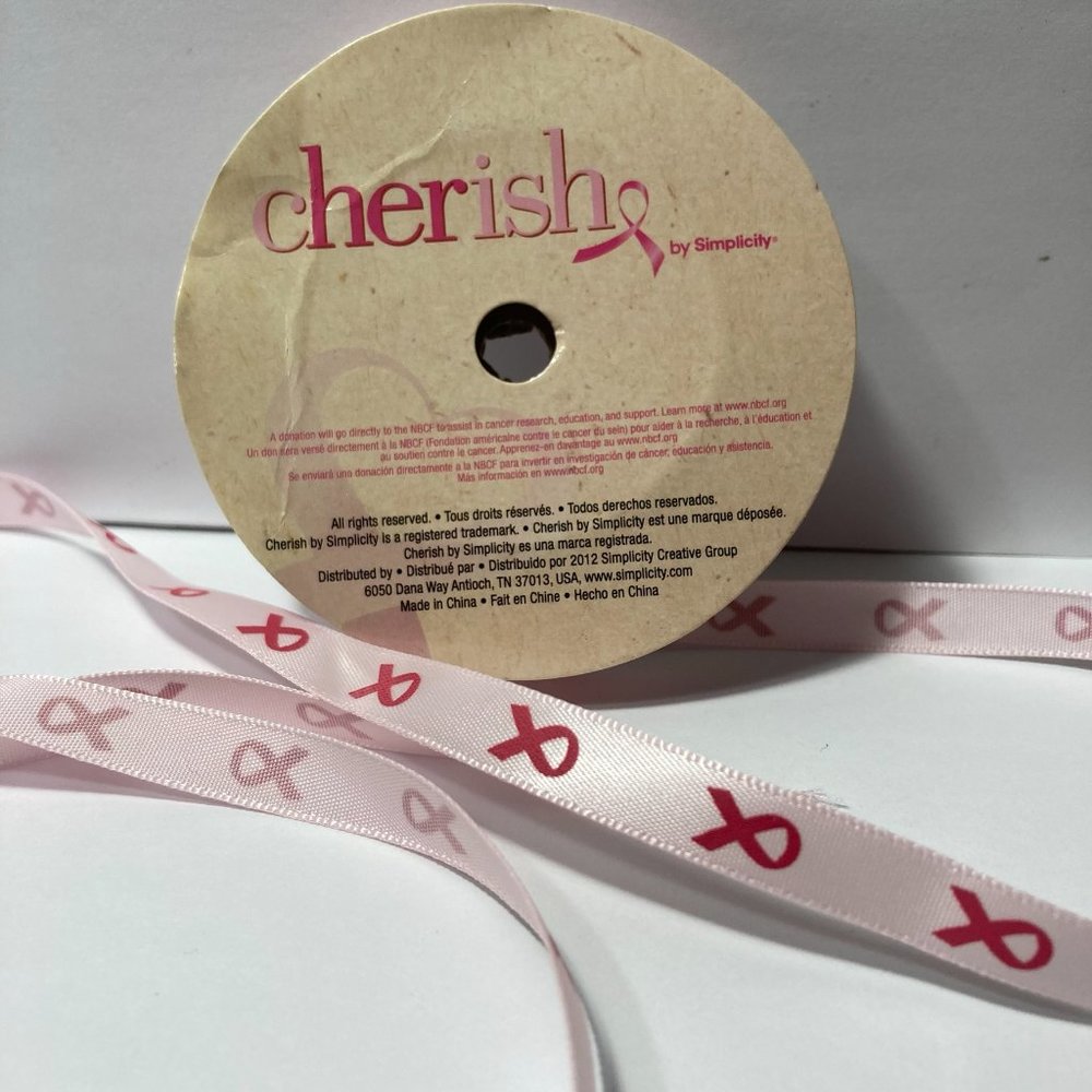 Breast Cancer Awareness Ribbon ~ Ribbon Crafts - Picture 2 of 14